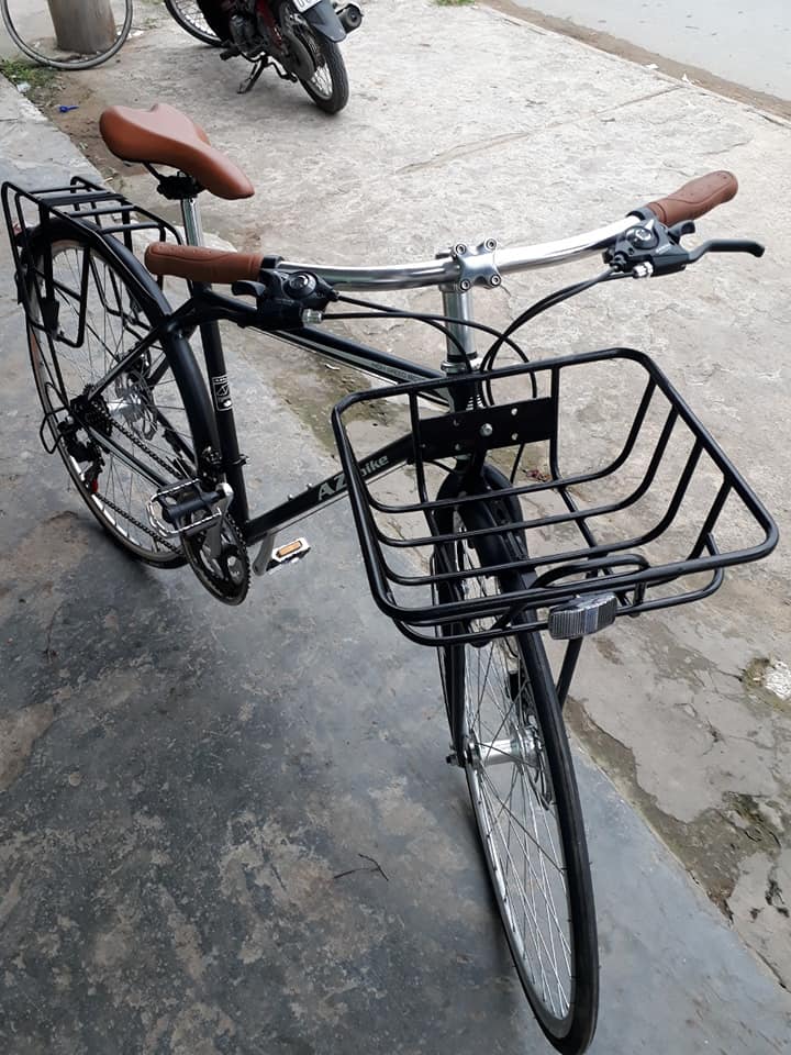 Xe đạp điện Azi Bike 18 inch có giảm xóc #45 Xe đạp điện Azi Bike 18 inch có giảm xóc